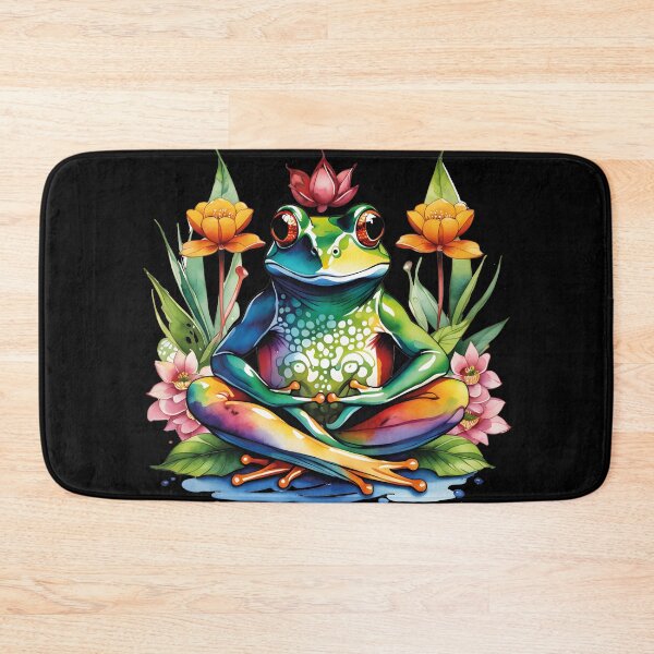 Item preview, Yoga Frogs Hop Into Inner Peace Frog Doing Yoga designed and sold by al21ex.