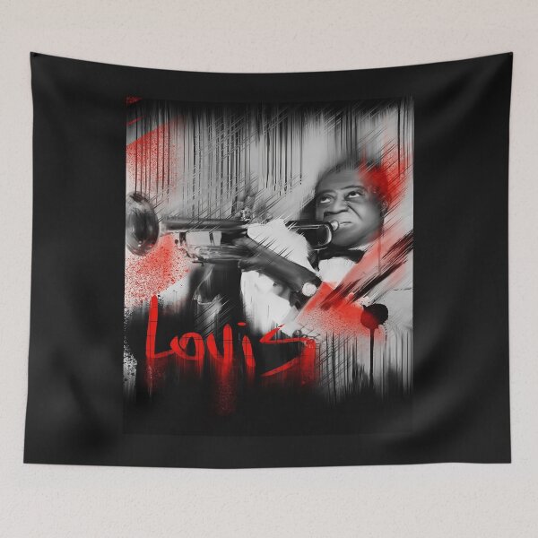 Item preview, Louis Armstrong Jazz Music designed and sold by Sylvanny.