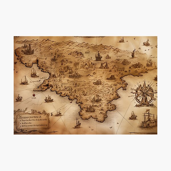 Item preview, Treasure hunt map adventure designed and sold by FethiC.