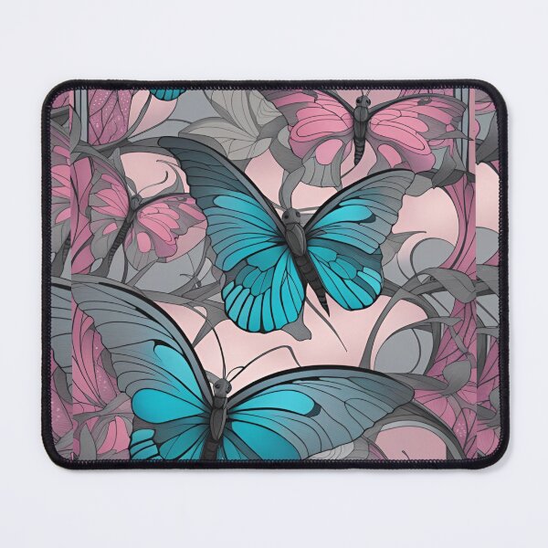Item preview, Art Nouveau Butterflies and flowers vitro by CallisC Arts ⭐⭐⭐⭐⭐ designed and sold by CallisC-Arts.