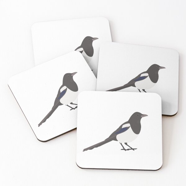 Item preview, Magpie - Graphic Bird Art designed and sold by artmanship.