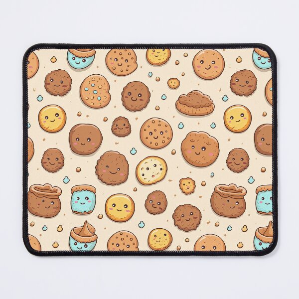 Item preview, cute cookies seamless designed and sold by NatthyDesign.