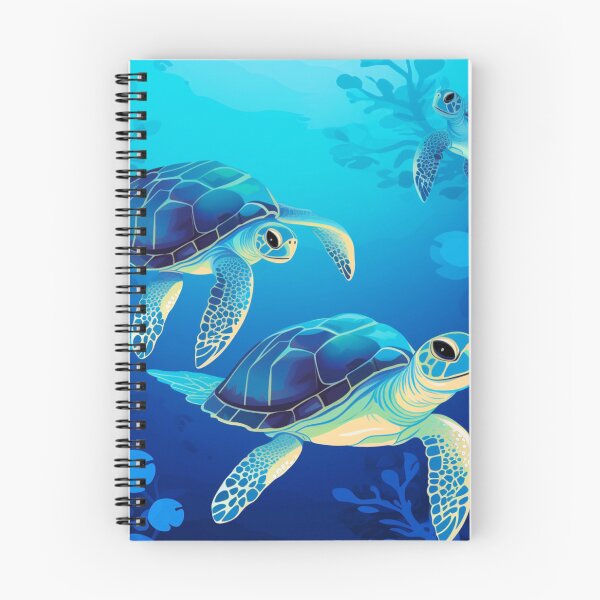 Item preview, Swimming sea tutles designed and sold by DiveIntoDesigns.