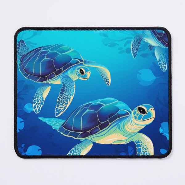 Item preview, Swimming sea tutles designed and sold by DiveIntoDesigns.