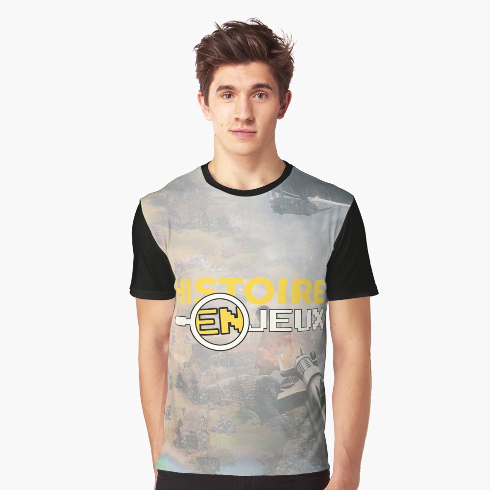 Item preview, Graphic T-Shirt designed and sold by HistoireEnJeux.