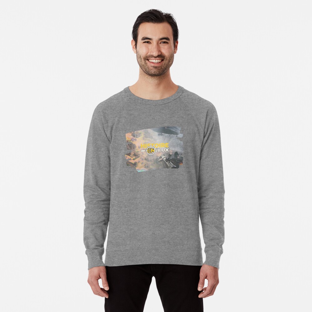 Item preview, Lightweight Sweatshirt designed and sold by HistoireEnJeux.