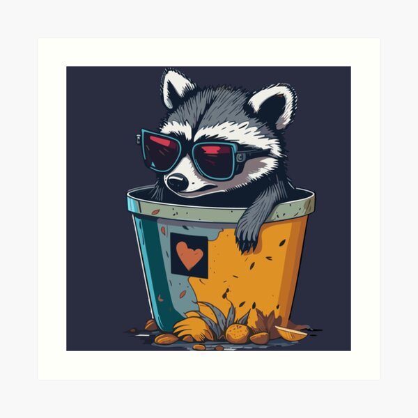 Custom Name For Disney Fans Rocket Raccoon I'm A Trash Panda