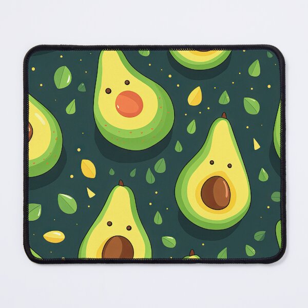 Item preview, Avocado Love - Kawaii Cute Quirky Avocados Pattern designed and sold by AeonAcademy.