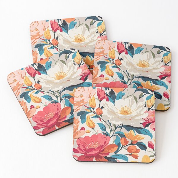 Item preview, Seamless floral design for fabric designed and sold by ArtvineBazaar.