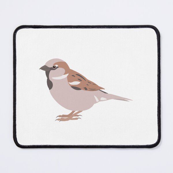 Item preview, Sparrow - Graphic Bird Art designed and sold by artmanship.