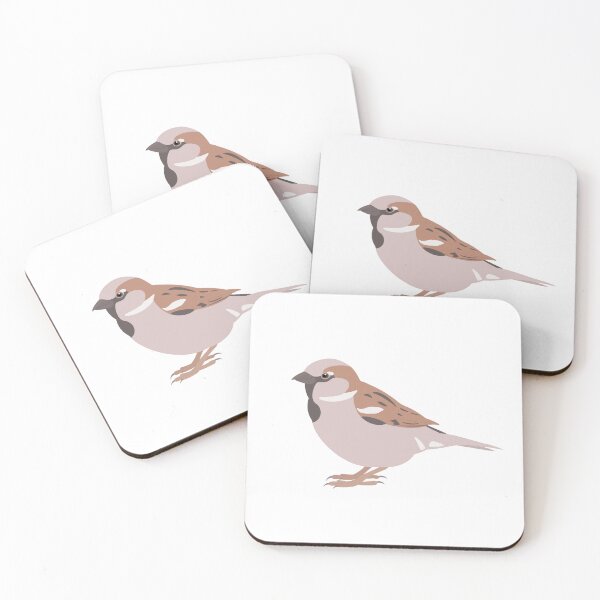 Item preview, Sparrow - Graphic Bird Art designed and sold by artmanship.
