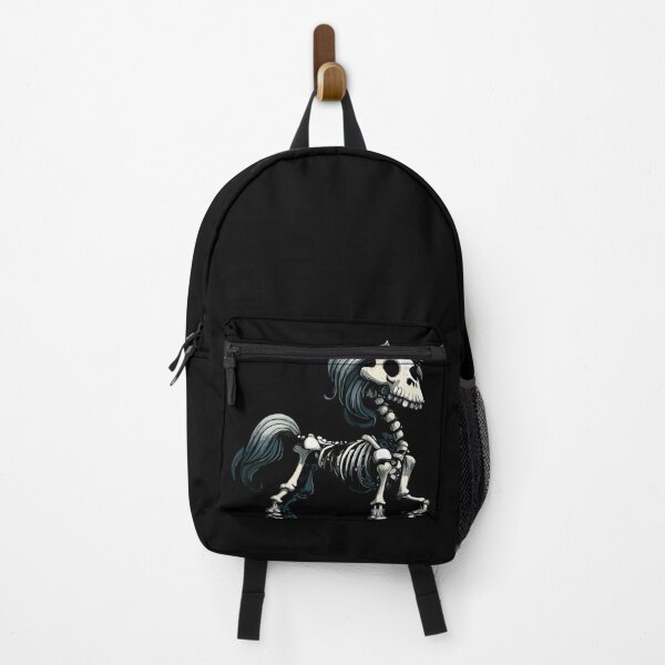 Item preview, Spooky magical skeleton unicorn designed and sold by TomFrontierArt.