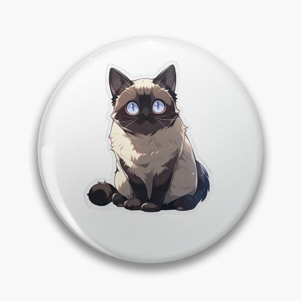 Artikelvorschau, Siamkatze schaut dich an! entworfen und verkauft von KNAA.
