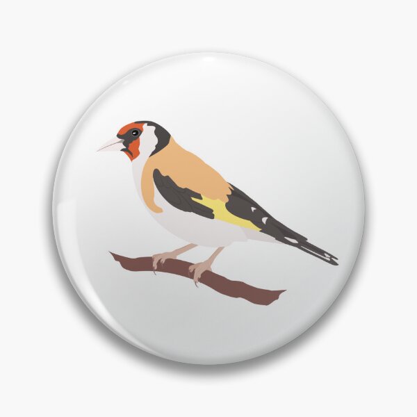 Item preview, Goldfinch - Graphic Bird Art designed and sold by artmanship.