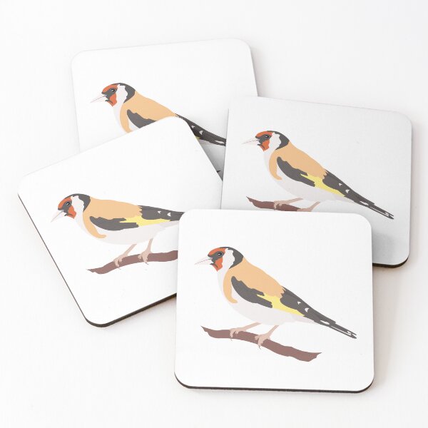 Item preview, Goldfinch - Graphic Bird Art designed and sold by artmanship.