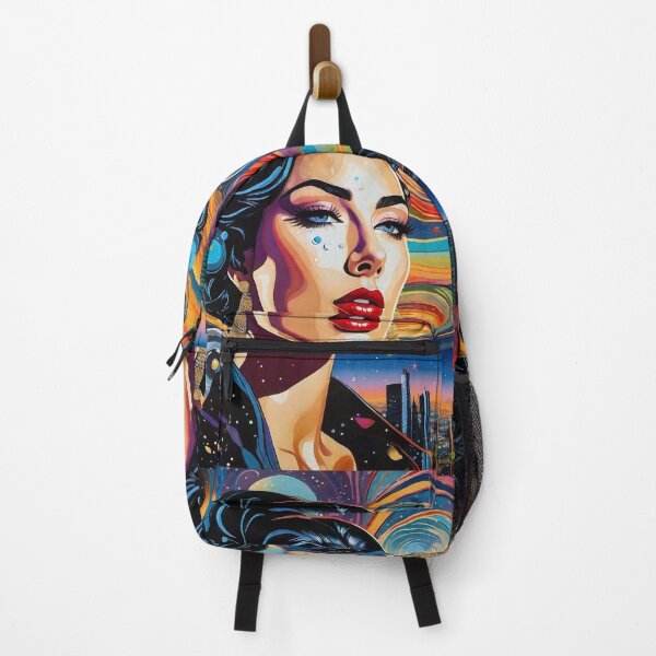 Item preview, Ethereal Noir Magical City Woman - Surrealism Art 25 designed and sold by Benito Del Ray.