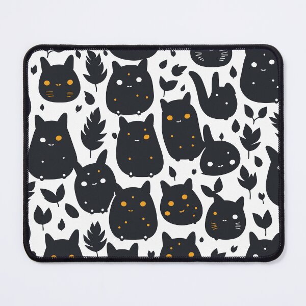 Item preview, Eerie Cat Throw Pillow - Stylish and Whimsical Home Decor designed and sold by GentlemanKraken.