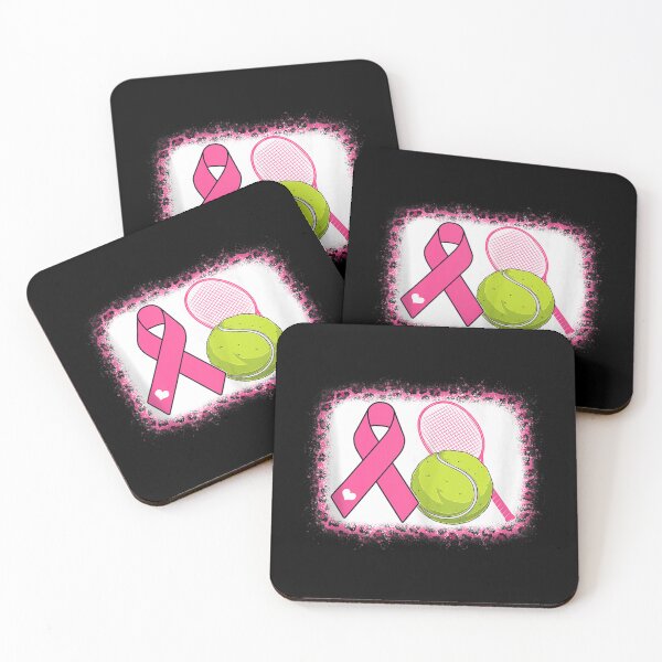 Item preview, Tennis Leopard Pink Ribbon Breast Cancer Awareness Warrior   designed and sold by AnnieRochane.