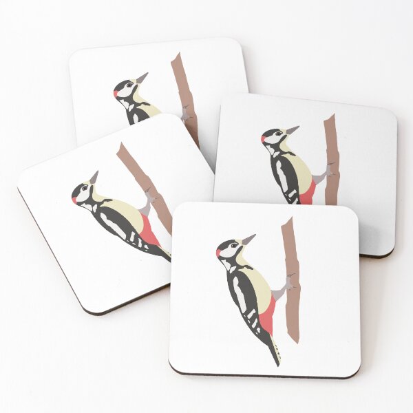 Item preview, Woodpecker - Graphic Bird Art designed and sold by artmanship.
