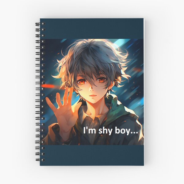 Item preview, Shy Boy, manga style artwork designed and sold by silent-violin.
