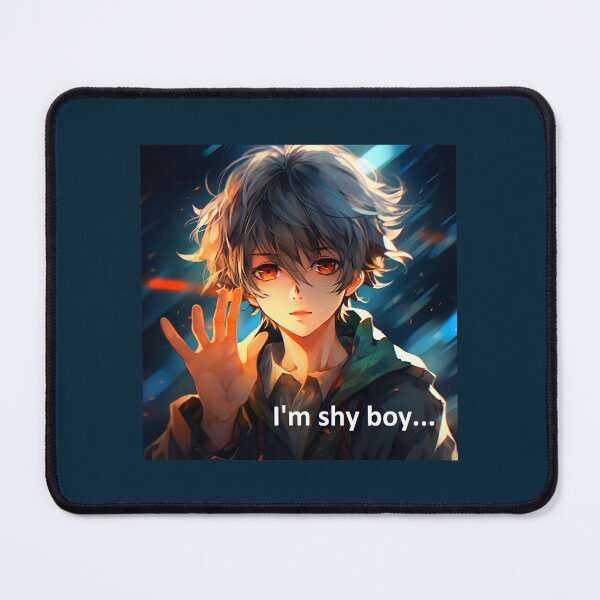 Item preview, Shy Boy, manga style artwork designed and sold by silent-violin.