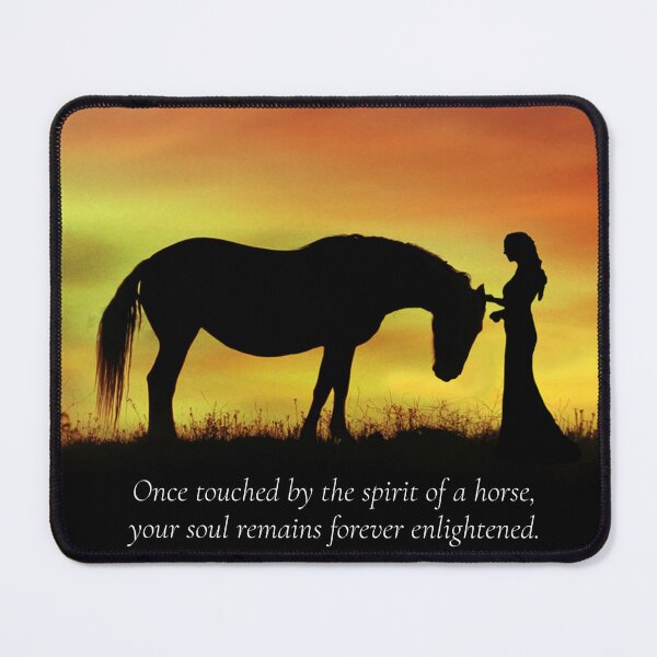 Item preview, Horse Memorial Sympathy Tribute in Sunset designed and sold by Stephanie Laird.