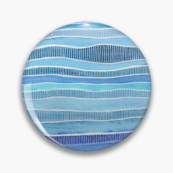 Item preview, Olas azules designed and sold by InspiringLines.