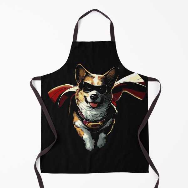 Item preview, Superhero retro Corgy dog designed and sold by TomFrontierArt.