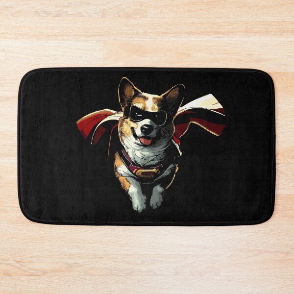 Item preview, Superhero retro Corgy dog designed and sold by TomFrontierArt.