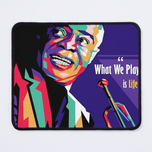 Item preview, Louis Armstrong: What We Play is Life designed and sold by Sylvanny.