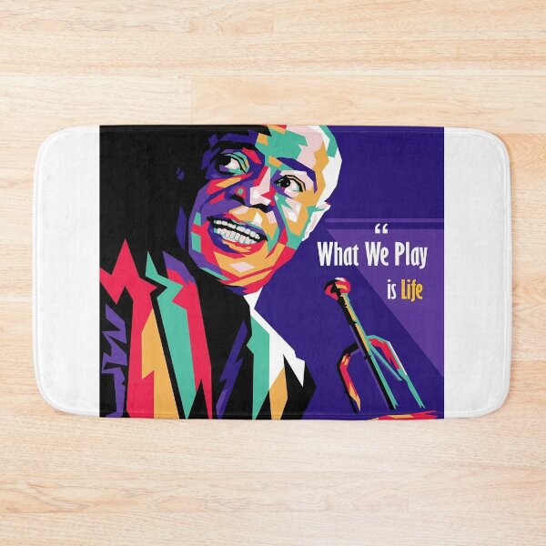 Item preview, Louis Armstrong: What We Play is Life designed and sold by Sylvanny.