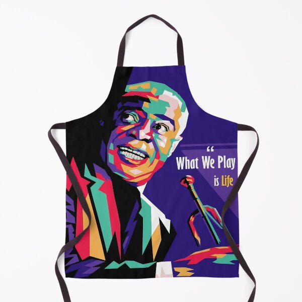 Item preview, Louis Armstrong: What We Play is Life designed and sold by Sylvanny.