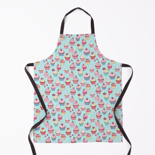 Item preview, cute cupcake seamless designed and sold by NatthyDesign.