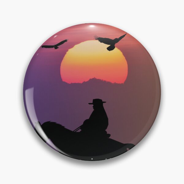 Item preview, sunset on horseback designed and sold by Cami-0320.