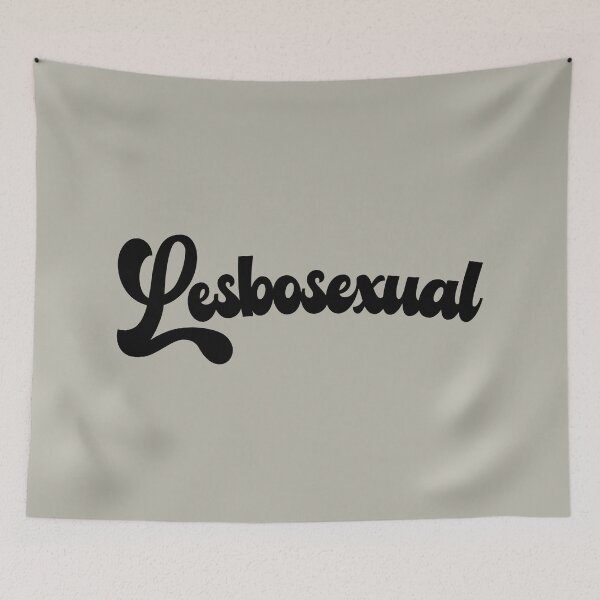 Item preview, Lesbosexual in black designed and sold by gayishdesign.