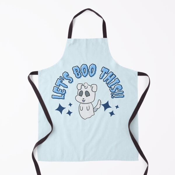 Item preview, “Let’s Boo This” cute ghost version 2 designed and sold by Ace Scribbles.