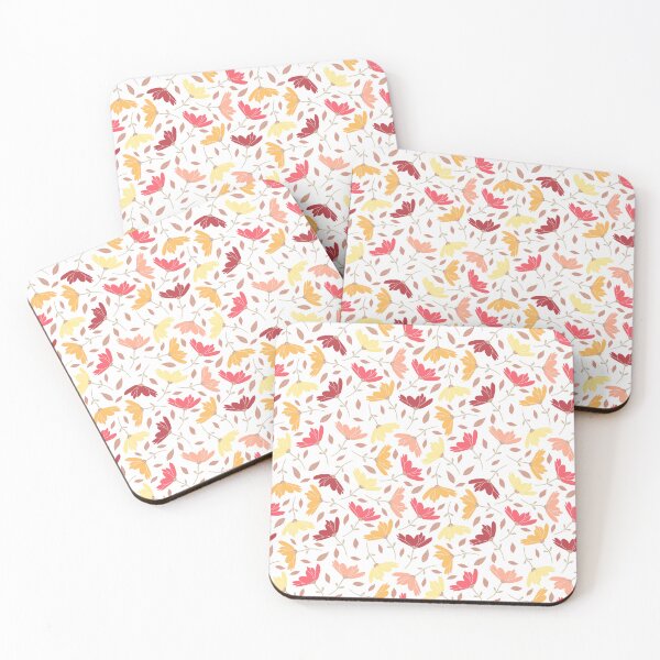 Item preview, Full Bloom floral flower and leaf pattern - yellows designed and sold by Nicola-Rowe.