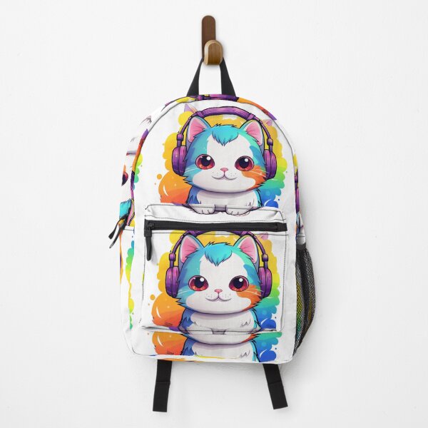 Item preview, Happy colorful cat designed and sold by PattiArt22.