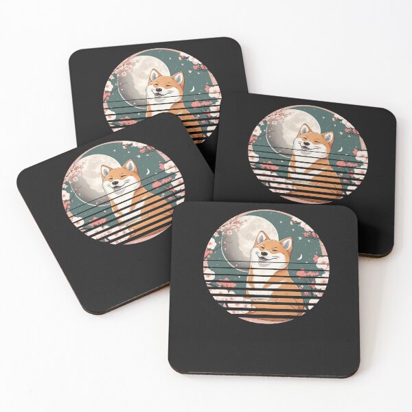 Item preview, Retro Style, Shiba Inu Dog, Cherry Blossom, Dog Lover  designed and sold by Logiamerch.