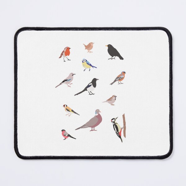 Item preview, British Garden Birds - Graphic Art designed and sold by artmanship.