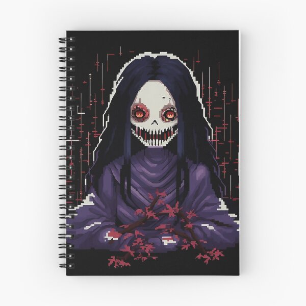 Item preview, Kuchisake-onna pixel art Halloween designed and sold by TopzShop.