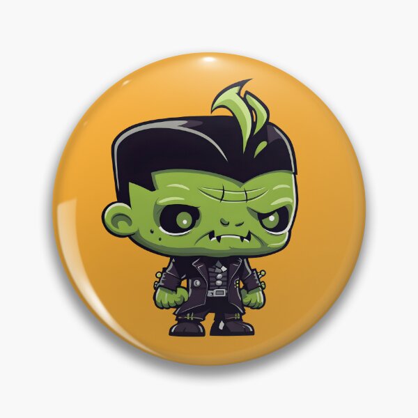 Item preview, Lindo monstruo de Frankenstien de Halloween designed and sold by RandomJunction.