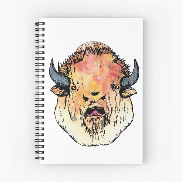 Item preview, Bison Watercolor Art designed and sold by EPOOCH.