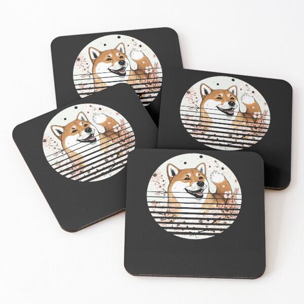 Item preview, Retro Style, Shiba Inu Dog, Cherry Blossom, Dog Lover  designed and sold by Logiamerch.