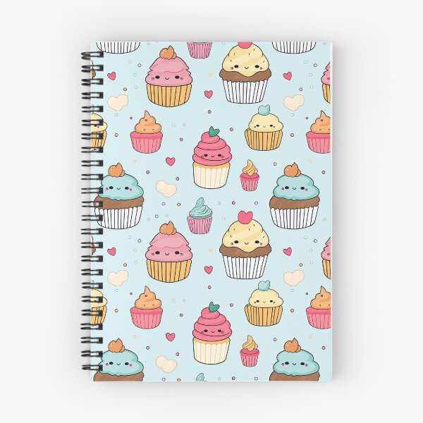 Item preview, cute cupcake seamless designed and sold by NatthyDesign.