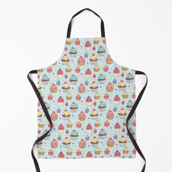 Item preview, cute cupcake seamless designed and sold by NatthyDesign.