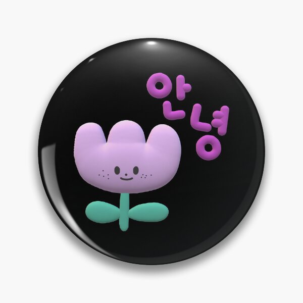Item preview, Hi with Flower designed and sold by withkorean.