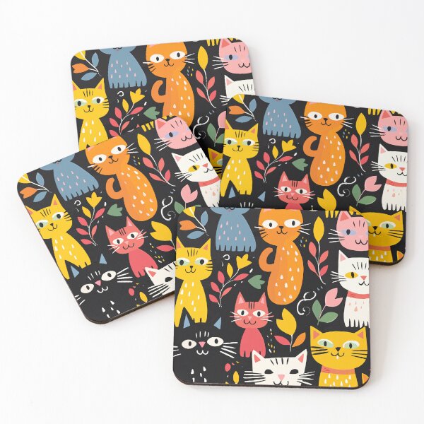 Item preview, Cartoon Cats designed and sold by Ou-SunShine.