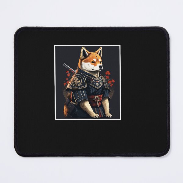 Item preview, Shiba dog, Samurai Art Dog Lover designed and sold by Logiamerch.