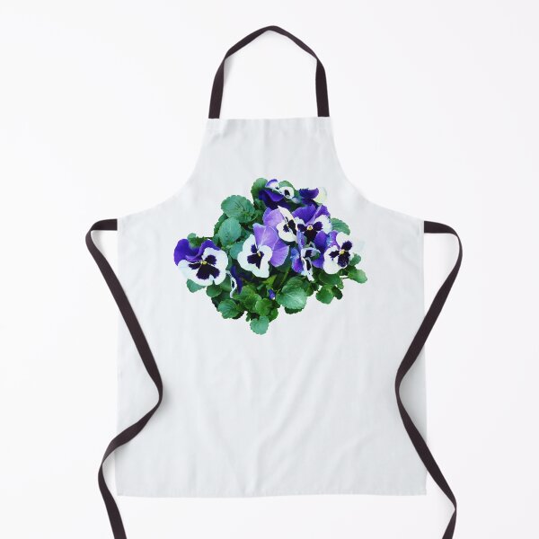 Item preview, Bunch of Purple and White Pansies designed and sold by Susan Savad.